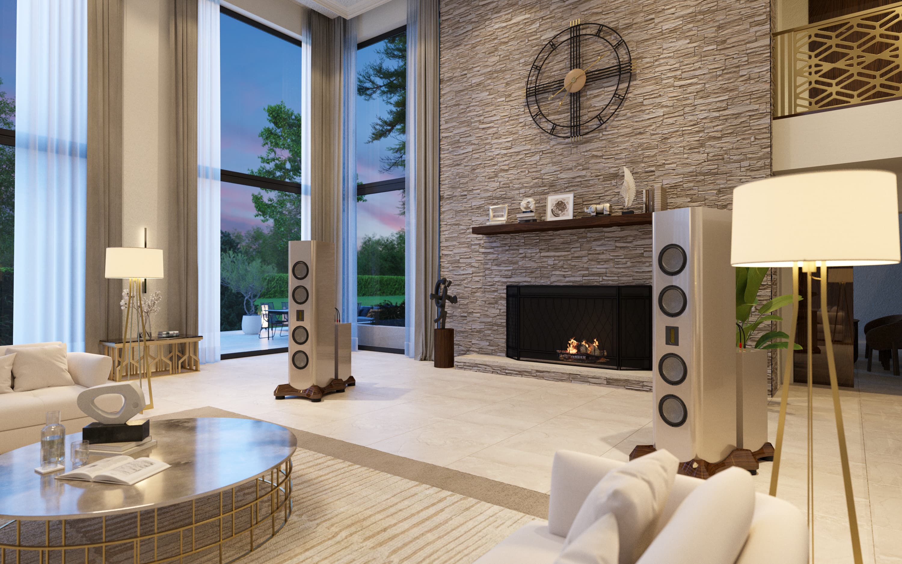 AdmiraVox AV 170 in a modern interior with large window